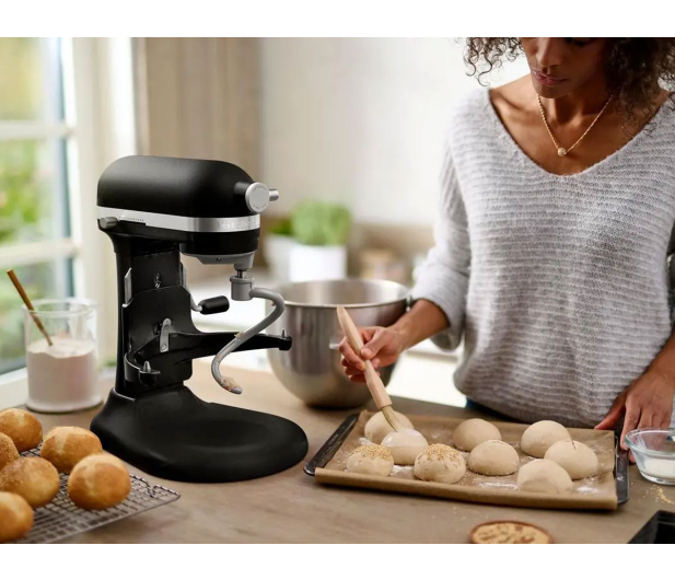 KitchenAid Robot kuchenny 5,6L Artisan 5KSM60SPXEBM czarny mat - 1595520 - zdjęcie 5